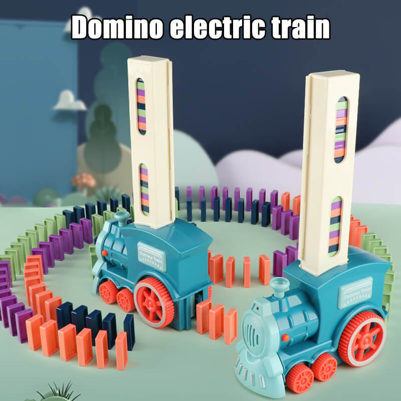 Automatic domino train